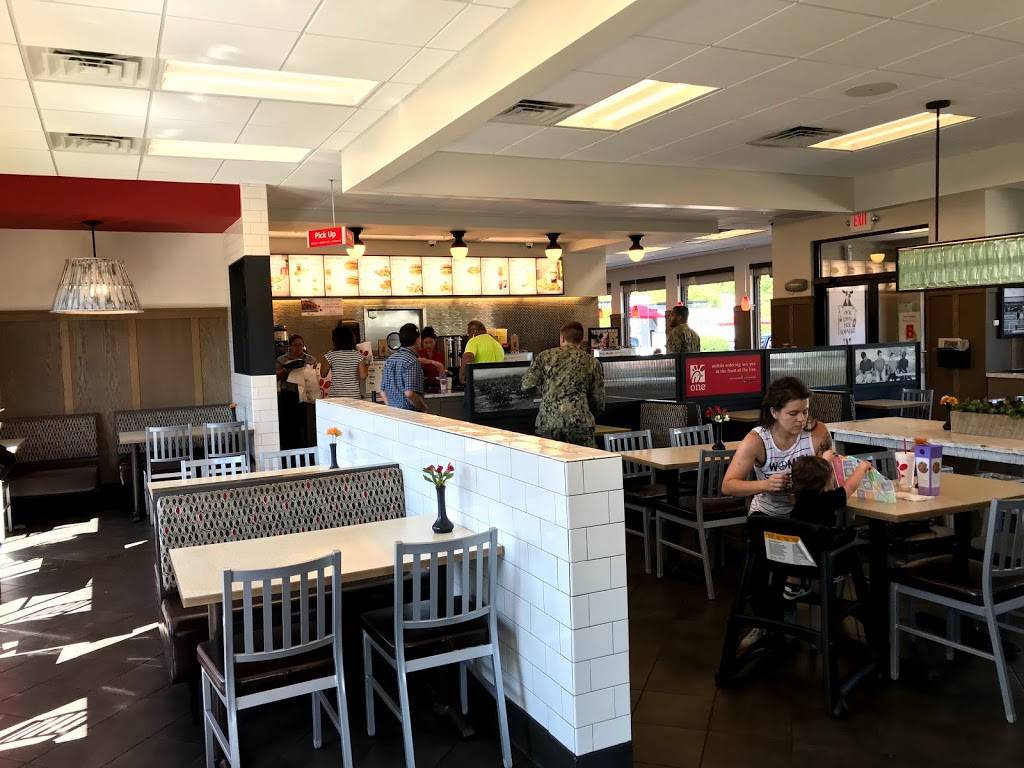 Chick-fil-A | restaurant | 749 First Colonial Road, Virginia Beach, VA 23451, USA | 7574378928 OR +1 757-437-8928