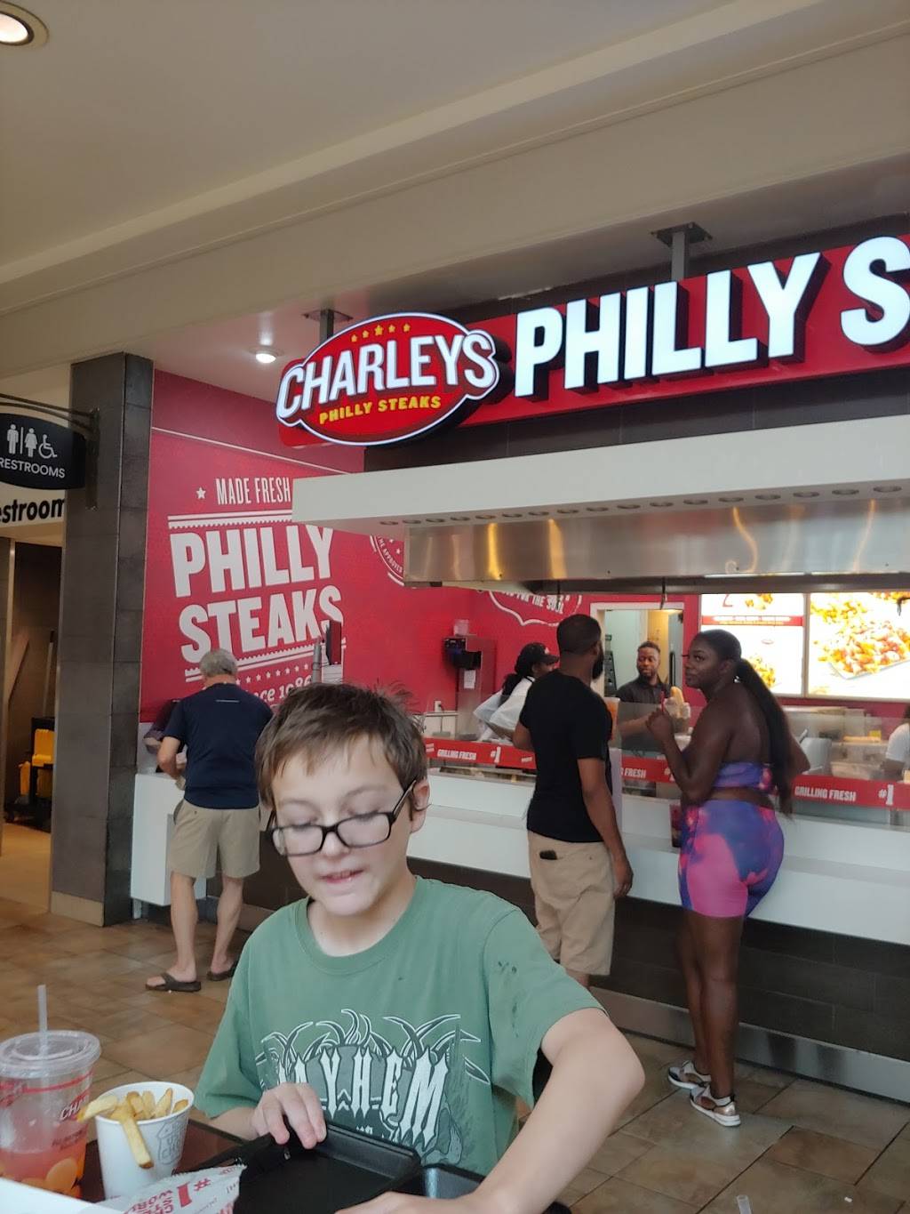 Charleys Philly Steaks | restaurant | 700 Haywood Rd Ste 2111, Greenville, SC 29607, USA | 8642861262 OR +1 864-286-1262