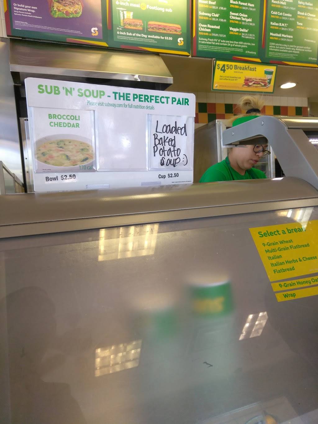 Subway Restaurants | restaurant | 15068 Summit Ave, Summit Heights Gateway Suite 500, Fontana, CA 92336, USA | 9098998805 OR +1 909-899-8805