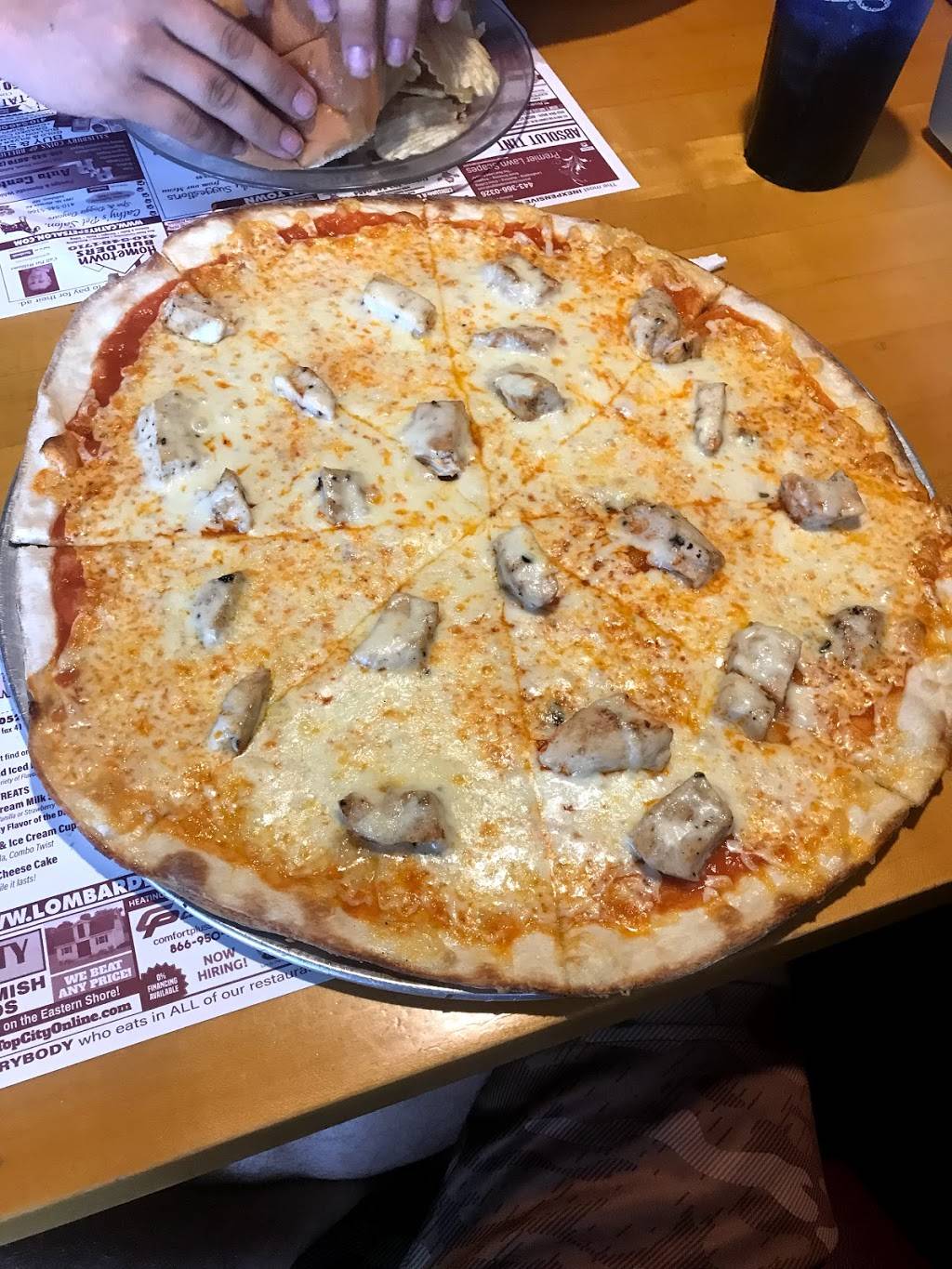 Lombardis Pizza | meal takeaway | 315 Civic Ave, Salisbury, MD 21804, USA | 4107490522 OR +1 410-749-0522