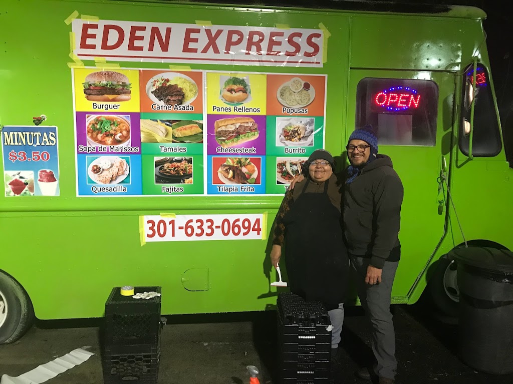Eden express food truck | restaurant | 112 University Blvd W, Silver Spring, MD 20901, USA | 3016330694 OR +1 301-633-0694
