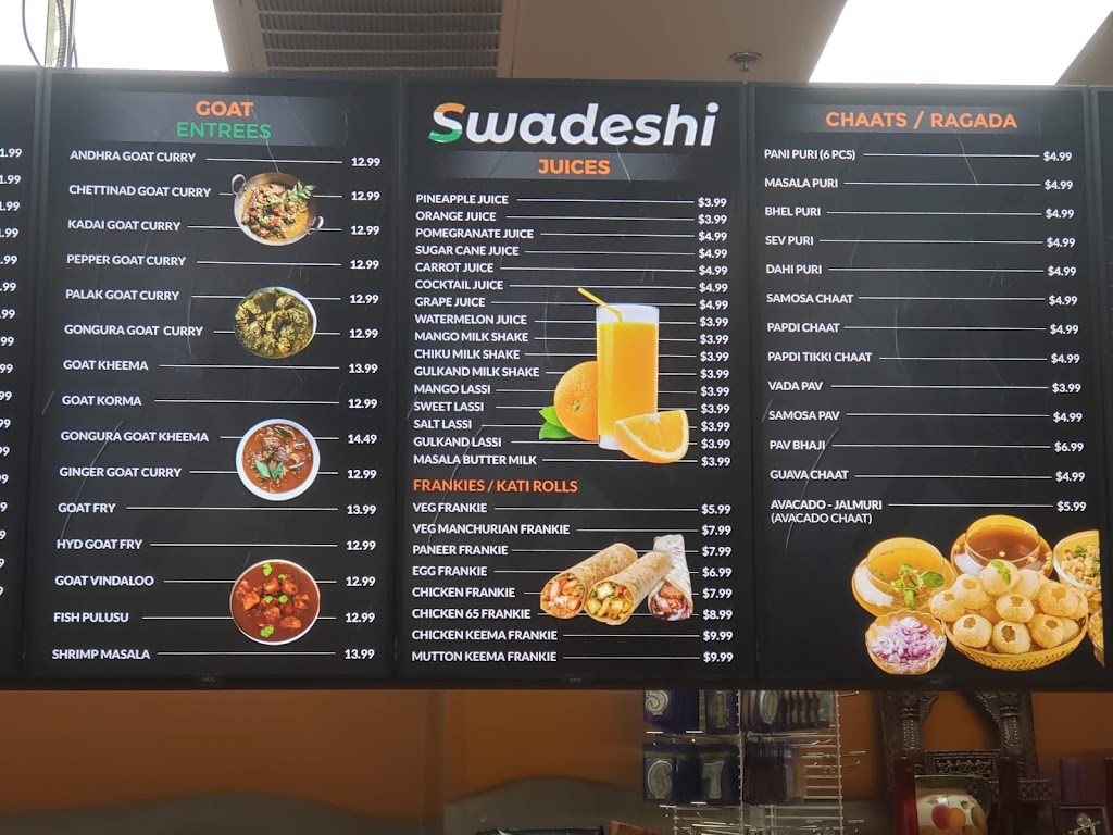 Swadeshi | restaurant | 14300 TX-121, Frisco, TX 75035, USA | 4692943500 OR +1 469-294-3500