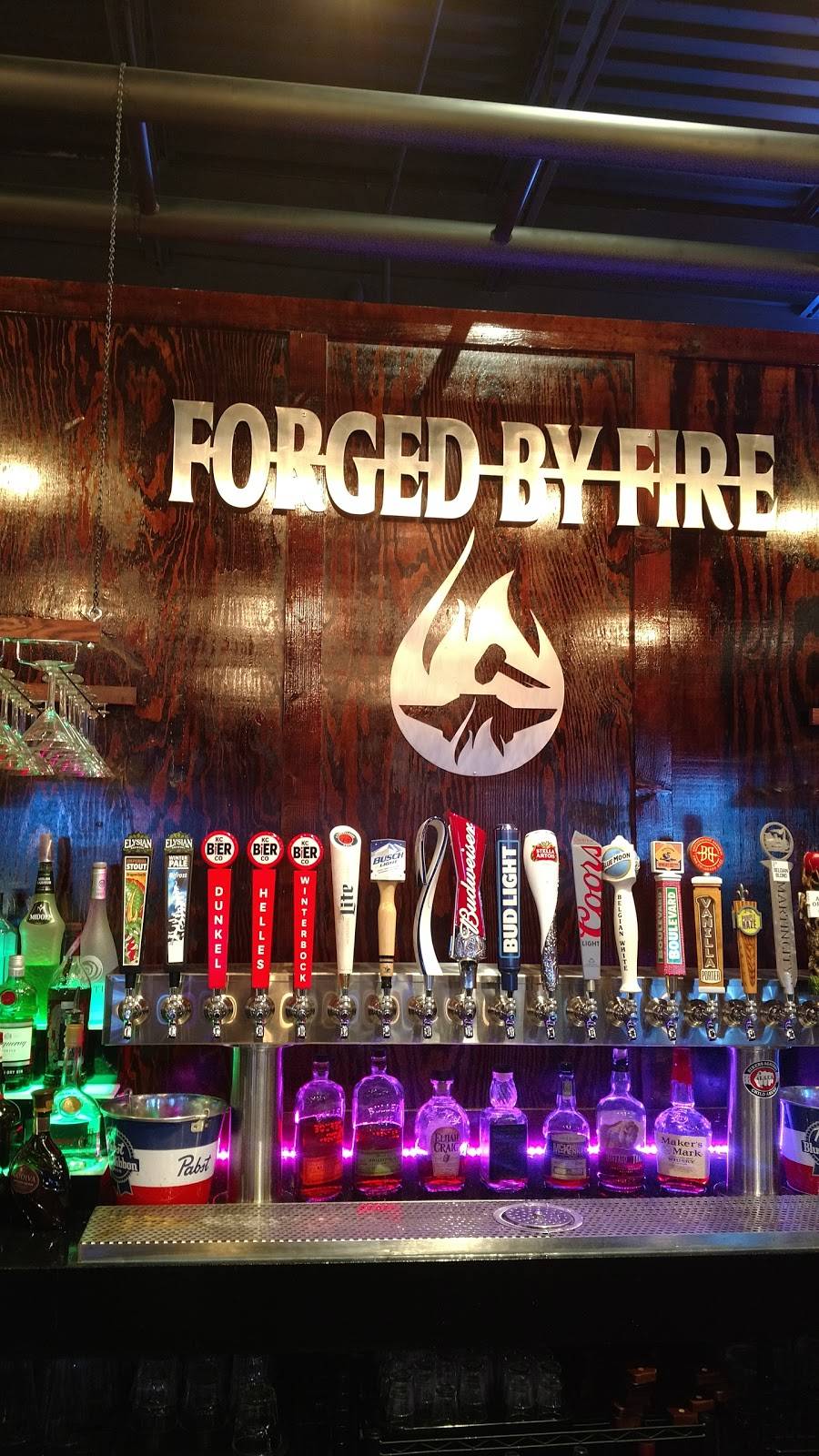 Forged by Fire Kitchen and Tap House | restaurant | 1411 S Commercial St, Harrisonville, MO 64701, USA | 8169250955 OR +1 816-925-0955