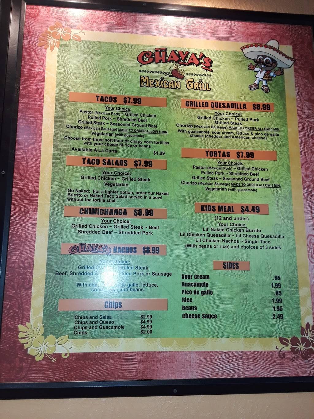 Chavas | restaurant | 1805 W University Ave, Muncie, IN 47303, USA | 7652845417 OR +1 765-284-5417