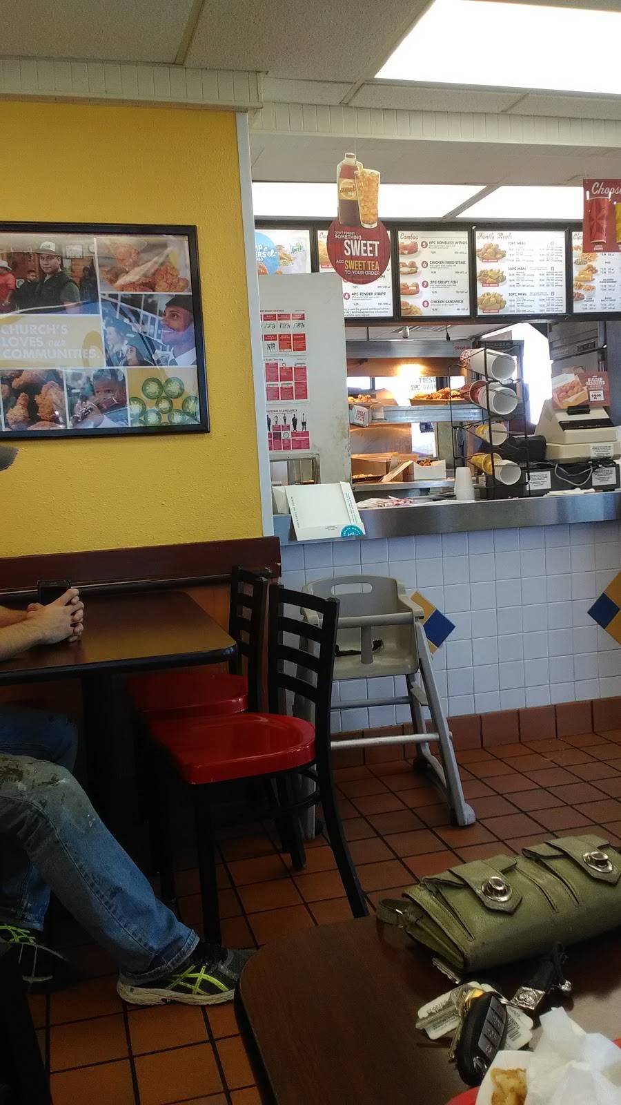 Churchs Chicken | restaurant | 2616 E. Hwy. 190, Killeen, TX 76543, USA | 2546998351 OR +1 254-699-8351