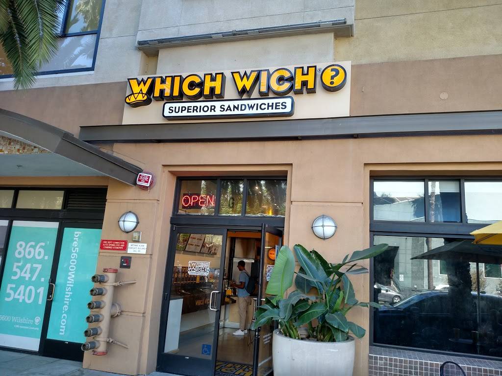 WHICH WICH | restaurant | 5600 WILSHIRE BLVD G, Los Angeles, CA 90036, USA | 3235923055 OR +1 323-592-3055