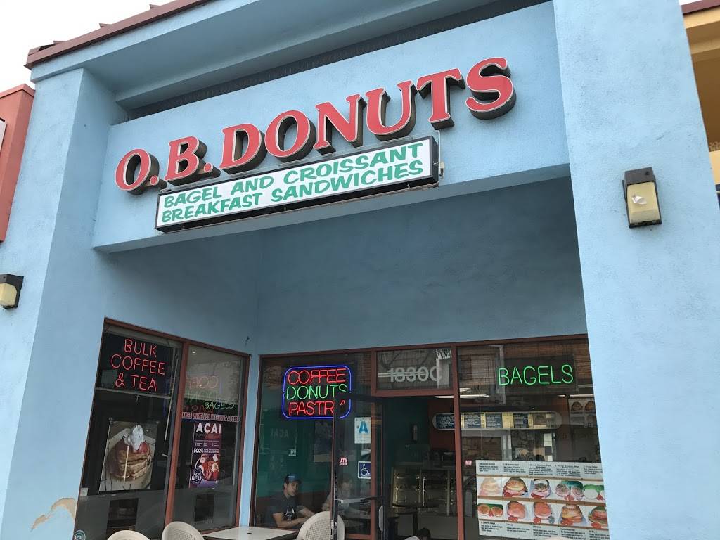 O B Donuts | bakery | 1830 Sunset Cliffs Blvd # C, San Diego, CA 92107, USA | 6192220298 OR +1 619-222-0298