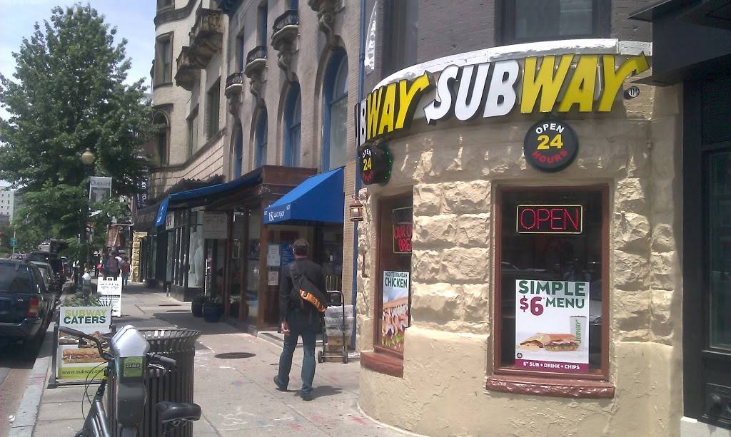 Subway | meal takeaway | 1605 Connecticut Ave NW, Washington, DC 20009, USA | 2023191004 OR +1 202-319-1004