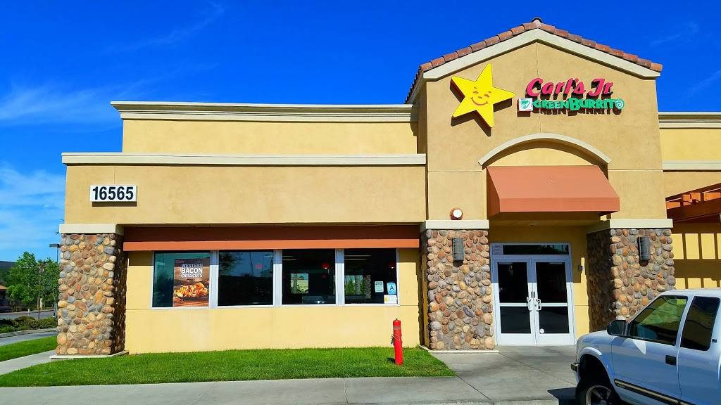Carls Jr. | restaurant | 16565 Sierra Lakes Pkwy, Fontana, CA 92336, USA | 9094282704 OR +1 909-428-2704