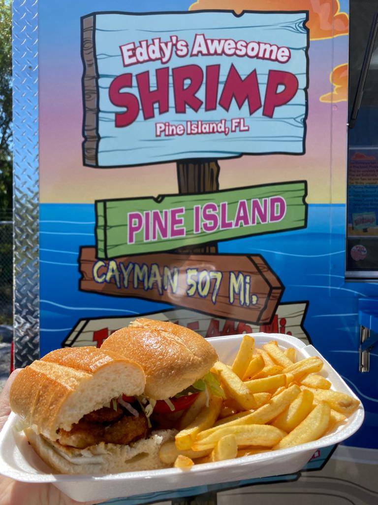 Eddys Awesome Shrimp | restaurant | 9703 Stringfellow Rd, St James City, FL 33956, USA | 2392604720 OR +1 239-260-4720