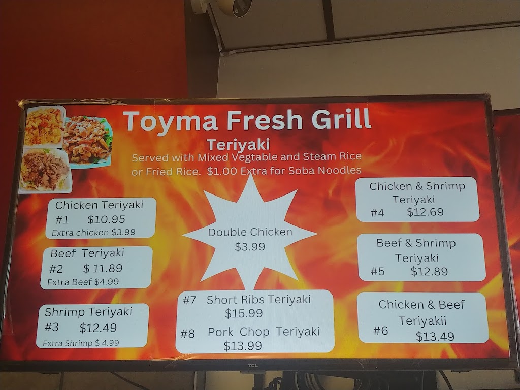 Toyma Fresh Grill Teriyaki | restaurant | 14073 Main St suite 107, Hesperia, CA 92345, USA | 7604881104 OR +1 760-488-1104