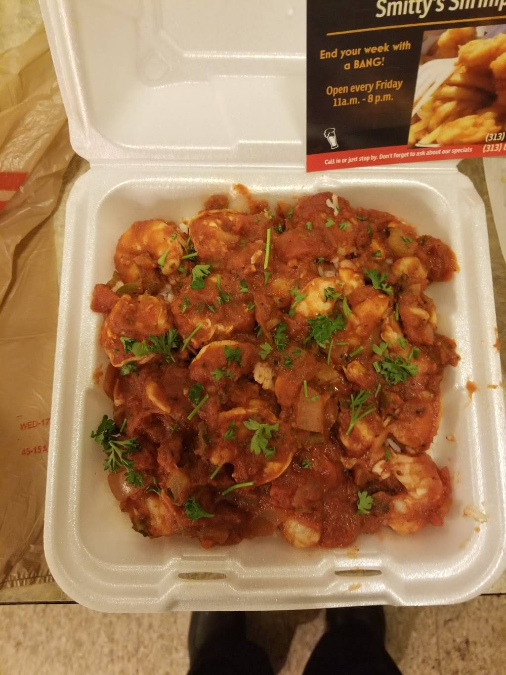 S3 Smittys-Shrimp-Shack | restaurant | 17 Highland St, Highland Park, MI 48203, USA | 3137901914 OR +1 313-790-1914