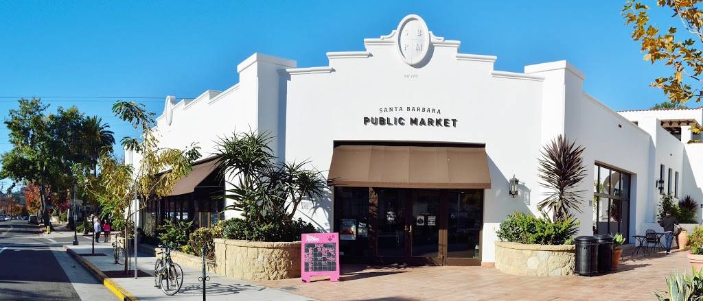 Santa Barbara Public Market | restaurant | 38 W Victoria St, Santa Barbara, CA 93101, USA | 8057707702 OR +1 805-770-7702