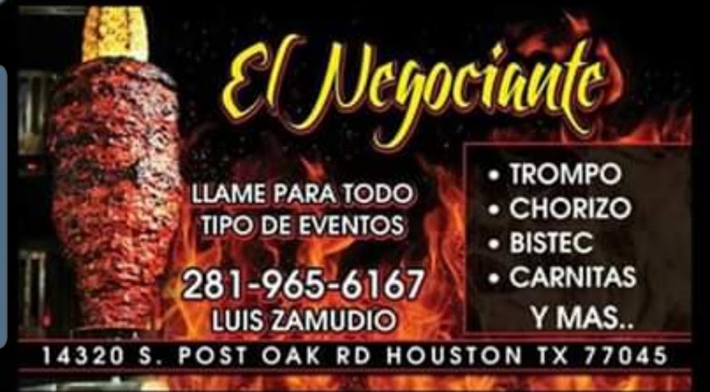 Taqueria El Negociante | restaurant | 14320 S Post Oak Rd, Houston, TX 77045, USA | 2819656167 OR +1 281-965-6167