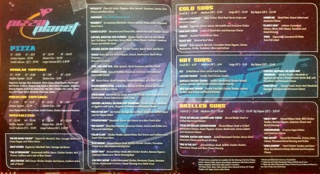 Pizza Planet | restaurant | 105 Mammoth Rd, Lowell, MA 01854, USA | 9784539500 OR +1 978-453-9500