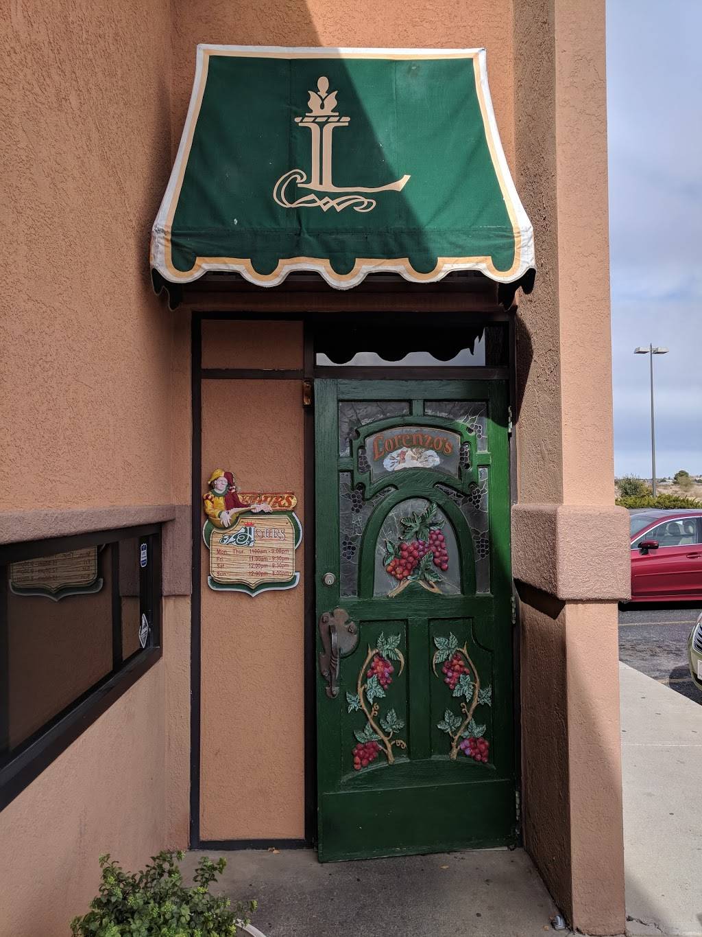 Lorenzos Italian Restaurant | meal delivery | 1753 E University Ave, Las Cruces, NM 88001, USA | 5755213505 OR +1 575-521-3505