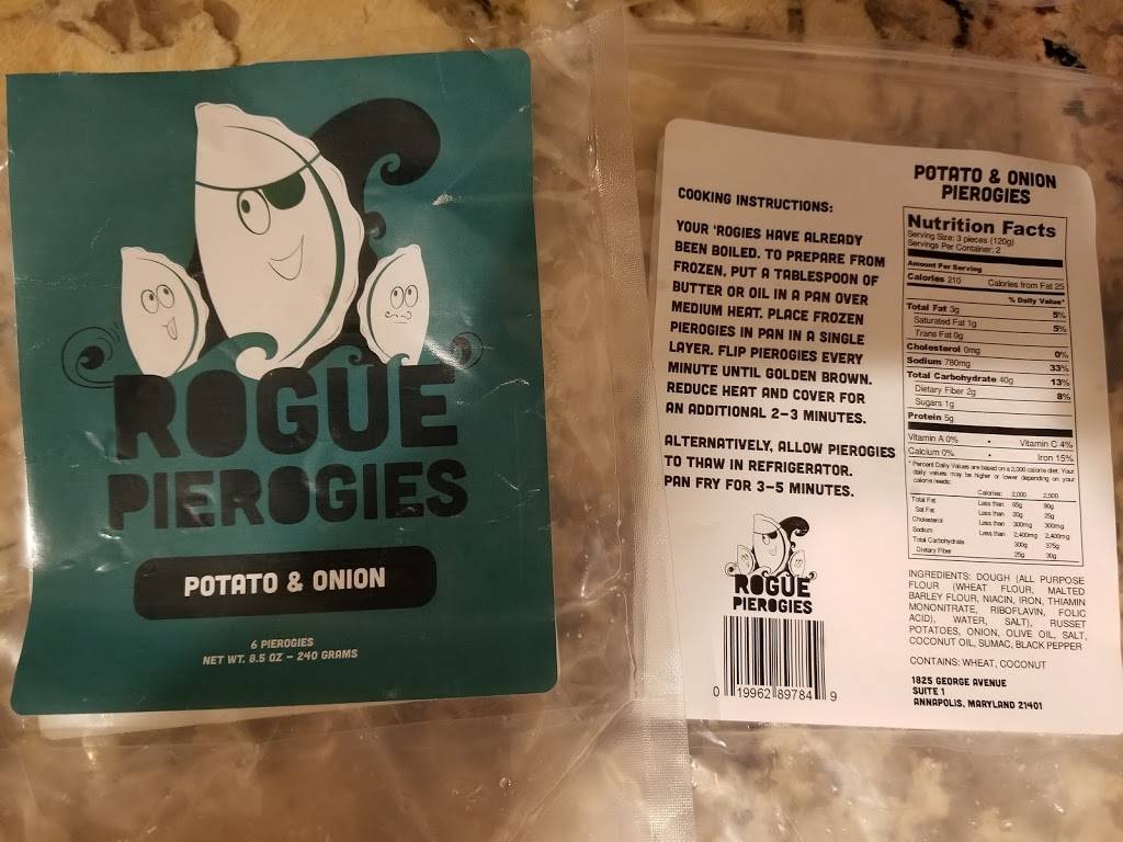 rogue pierogies | restaurant | 1825 George Ave, Annapolis, MD 21401, USA | 4108587088 OR +1 410-858-7088