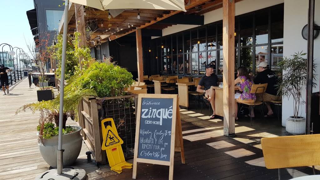 Zinqué | restaurant | 3446 Via Oporto, Newport Beach, CA 92663, USA | 9496127259 OR +1 949-612-7259