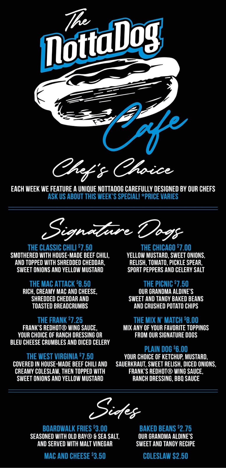 The NottaDog Cafe | restaurant | 23 Monument Square, Urbana, OH 43078, USA | 9377727162 OR +1 937-772-7162