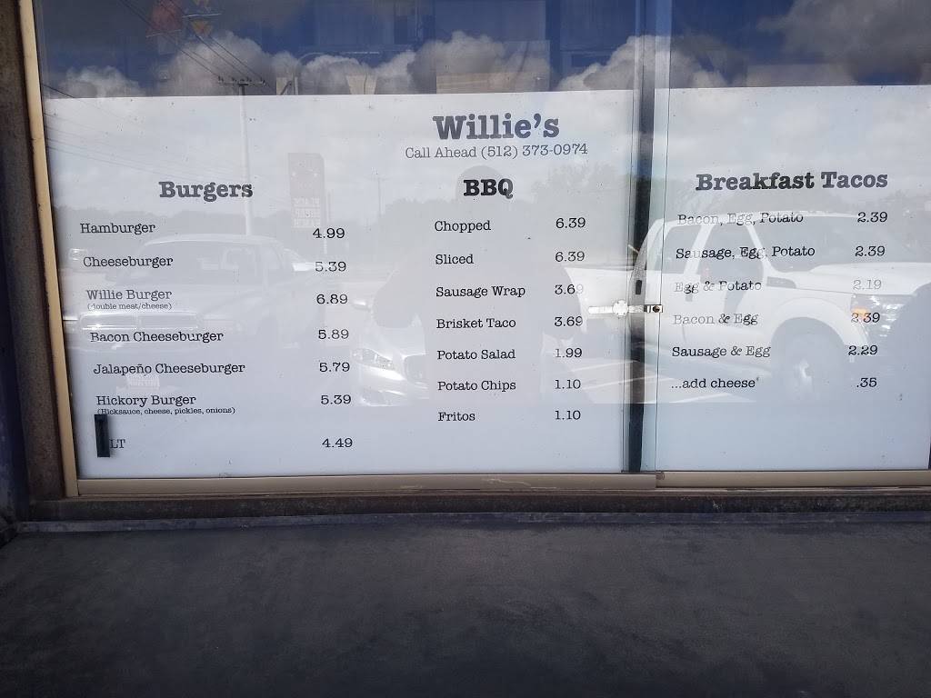 Willies BBQ | restaurant | 8312 McMeans Trail, Austin, TX 78737, USA | 5123730974 OR +1 512-373-0974