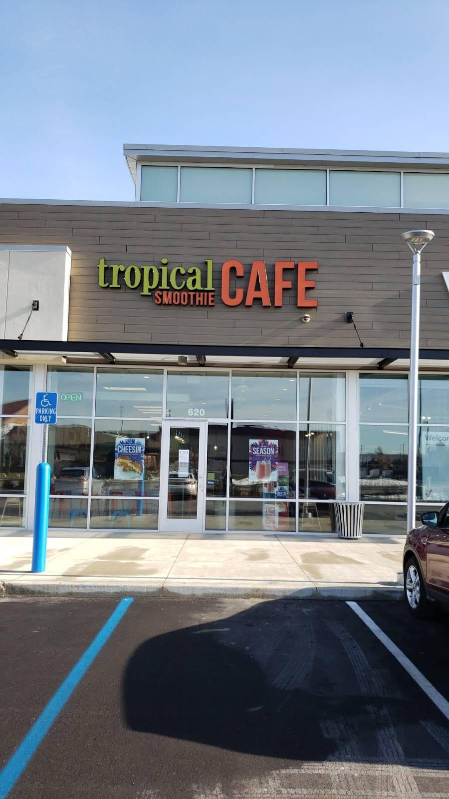 Tropical Smoothie Cafe | restaurant | 11545 IKEA Way Suite 620, Fishers, IN 46037, USA | 3172880585 OR +1 317-288-0585