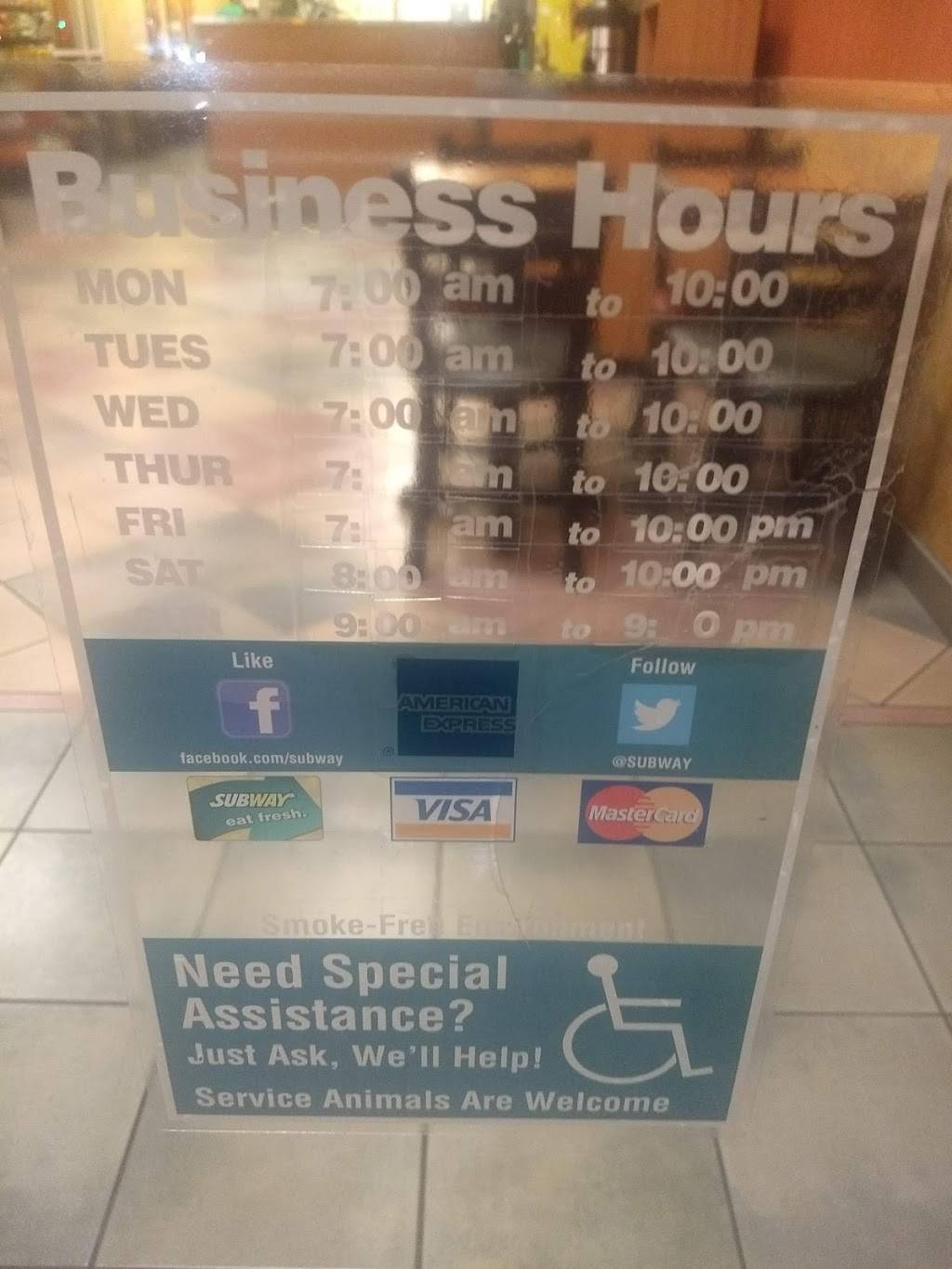 Subway Restaurants | restaurant | 2799 El Camino Real, Santa Clara, CA 95051, USA | 4082470109 OR +1 408-247-0109