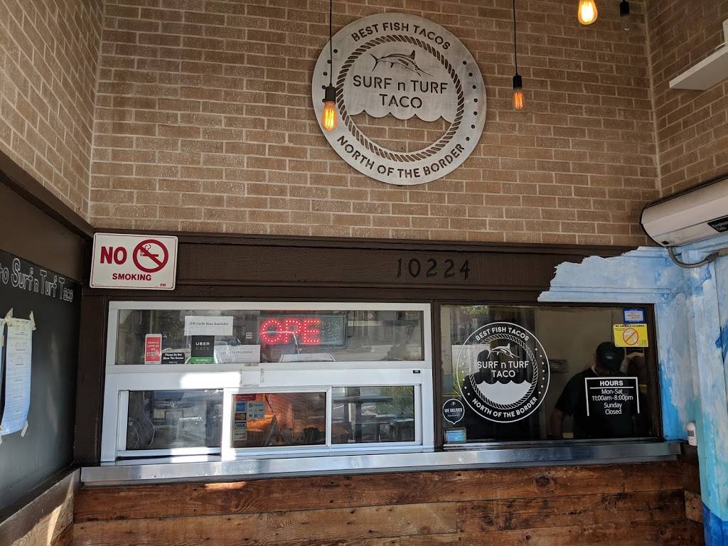 Andys Surf N Turf Tacos | restaurant | 10224 Balboa Blvd, Granada Hills, CA 91344, USA | 8183636423 OR +1 818-363-6423