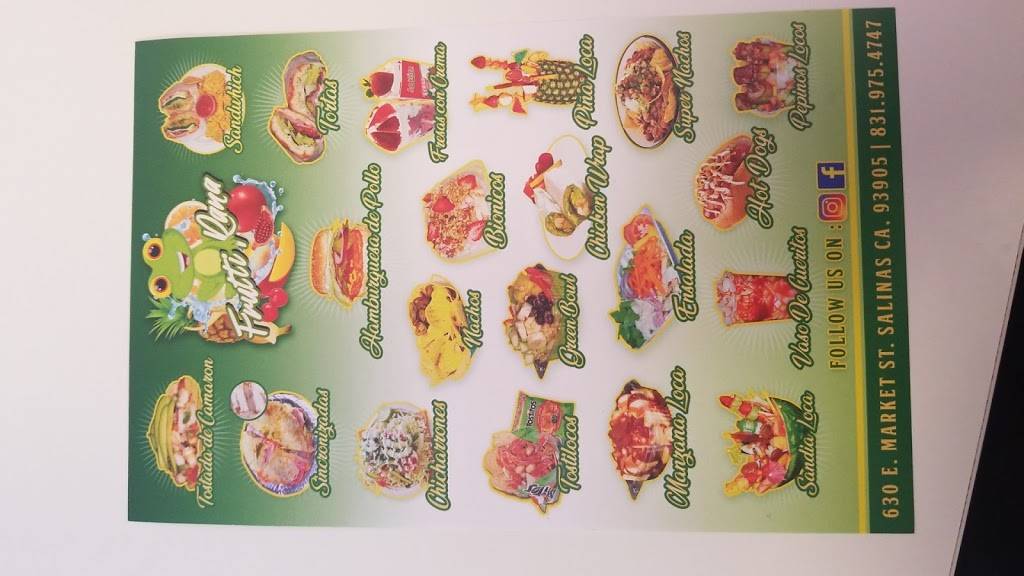 Frutti Ranna | restaurant | 630 E Market St, Salinas, CA 93905, USA | 8319754747 OR +1 831-975-4747