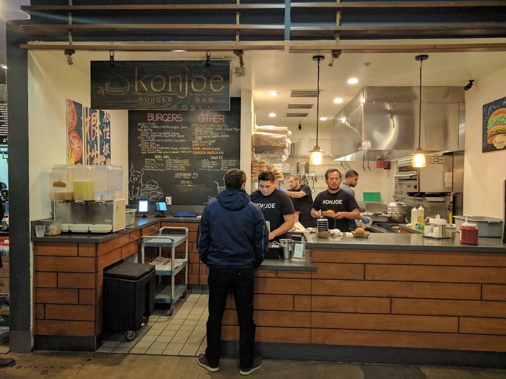Konjoe Burger Bar | restaurant | 100 N Almaden Ave #180, San Jose, CA 95110, USA | 4084183160 OR +1 408-418-3160