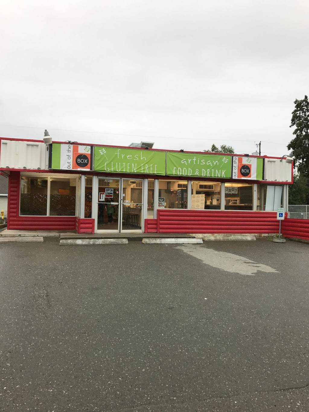 Out of the Box | restaurant | 3807 Spenard Rd, Anchorage, AK 99517, USA | 9079031203 OR +1 907-903-1203