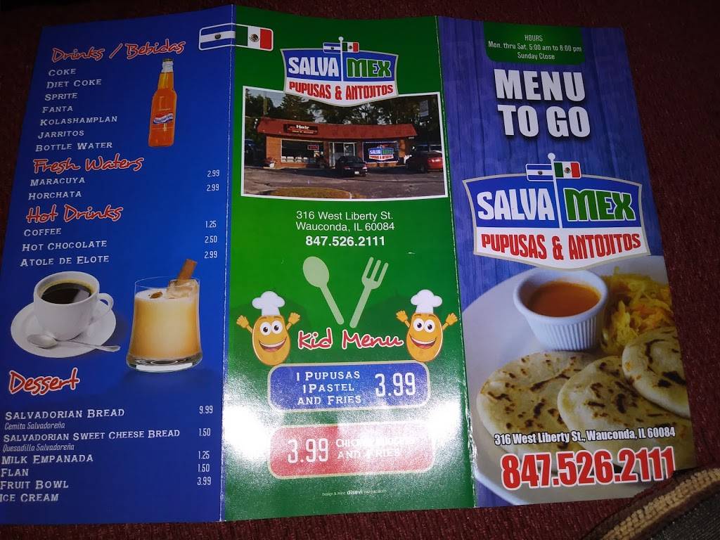 SalvaMex Restaurant | restaurant | 316 W Liberty St, Wauconda, IL 60084, USA | 8475262111 OR +1 847-526-2111
