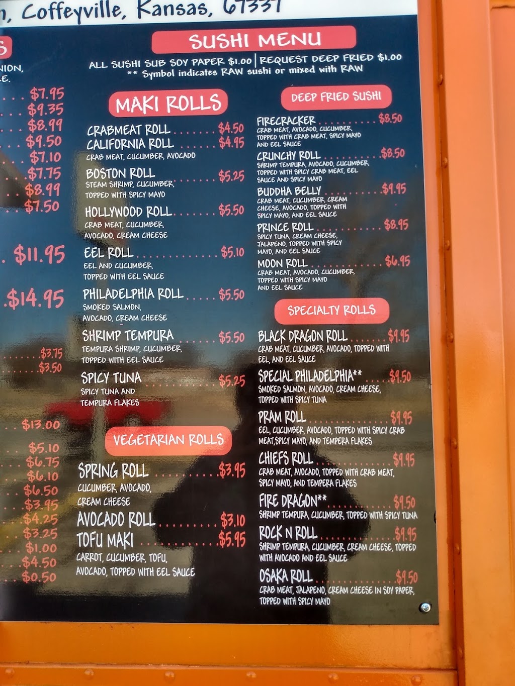 Gen Hibachi | restaurant | 1415 W 8th St, Coffeyville, KS 67337, USA | 6202039407 OR +1 620-203-9407