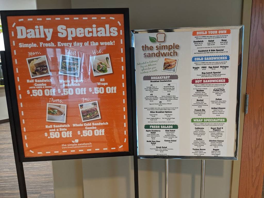 The Simple Sandwich | restaurant | 215 S 4th St suite #215, Minneapolis, MN 55401, USA | 6123334200 OR +1 612-333-4200