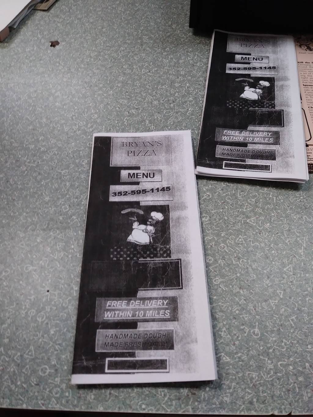 Bryans Pizza | restaurant | 17050 US-301, Citra, FL 32113, USA | 3525951145 OR +1 352-595-1145