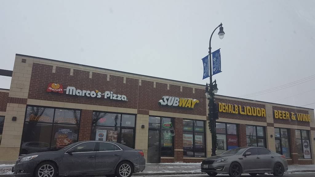 Subway Restaurants | restaurant | 452 E Lincoln Hwy, DeKalb, IL 60115, USA | 8159818989 OR +1 815-981-8989