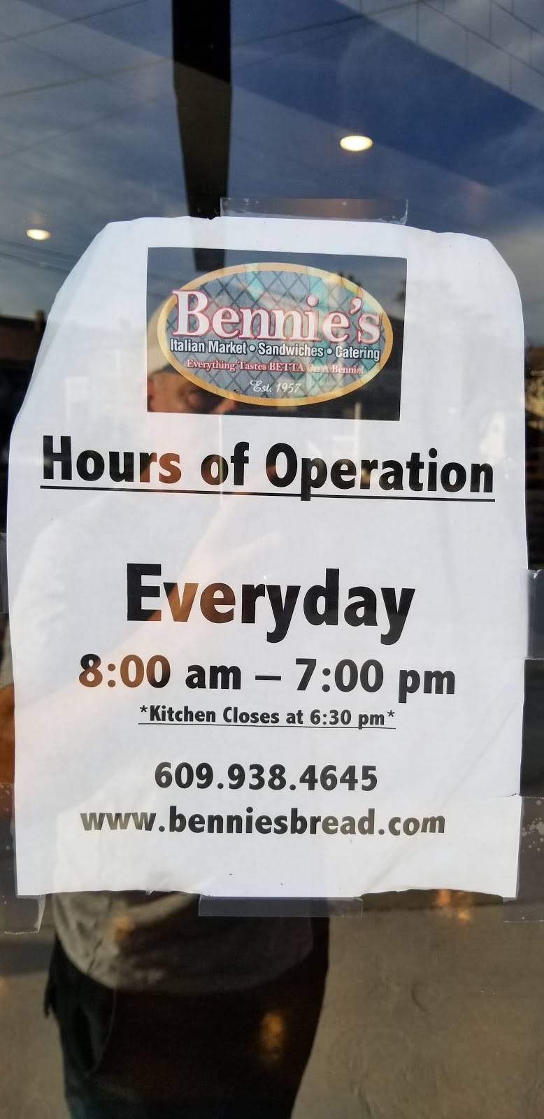 Bennies Bread & Italian Market | restaurant | 340 Ocean Ave, Ocean City, NJ 08226, USA | 6099384645 OR +1 609-938-4645