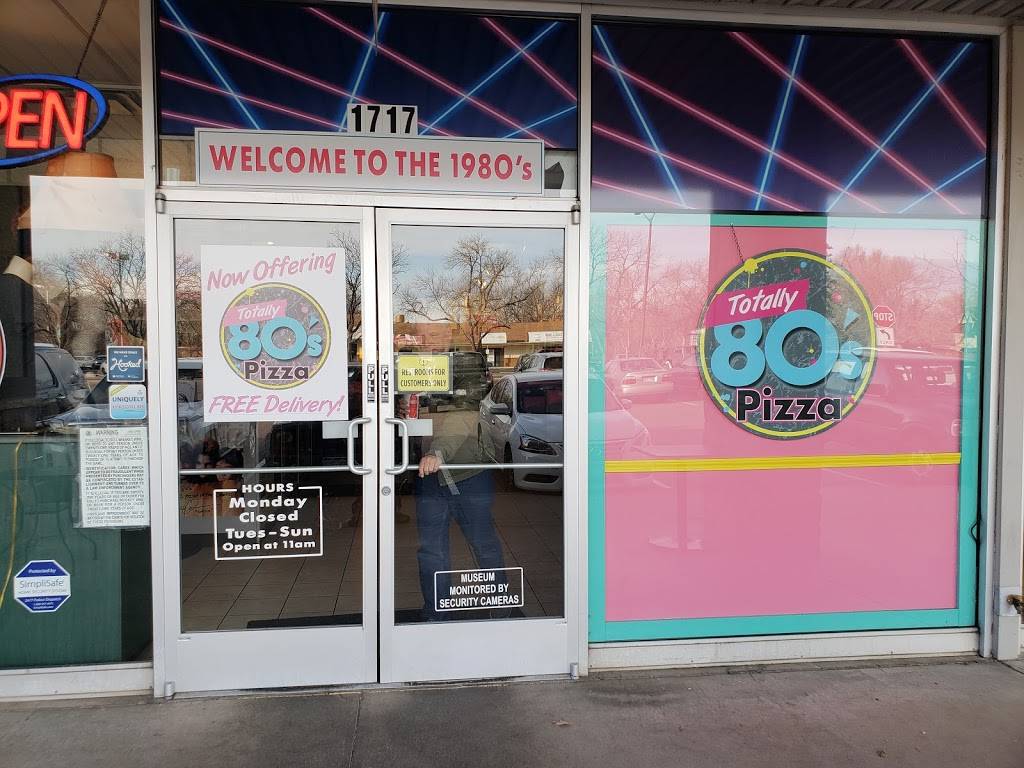 Totally 80s Pizza & Museum | restaurant | 1717 S College Ave, Fort Collins, CO 80525, USA | 9708675309 OR +1 970-867-5309