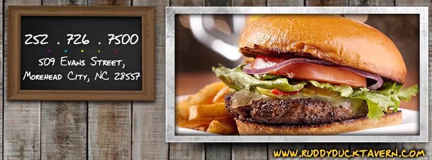Ruddy Duck Tavern | restaurant | 509 Evans St, Morehead City, NC 28557, USA | 2527267500 OR +1 252-726-7500