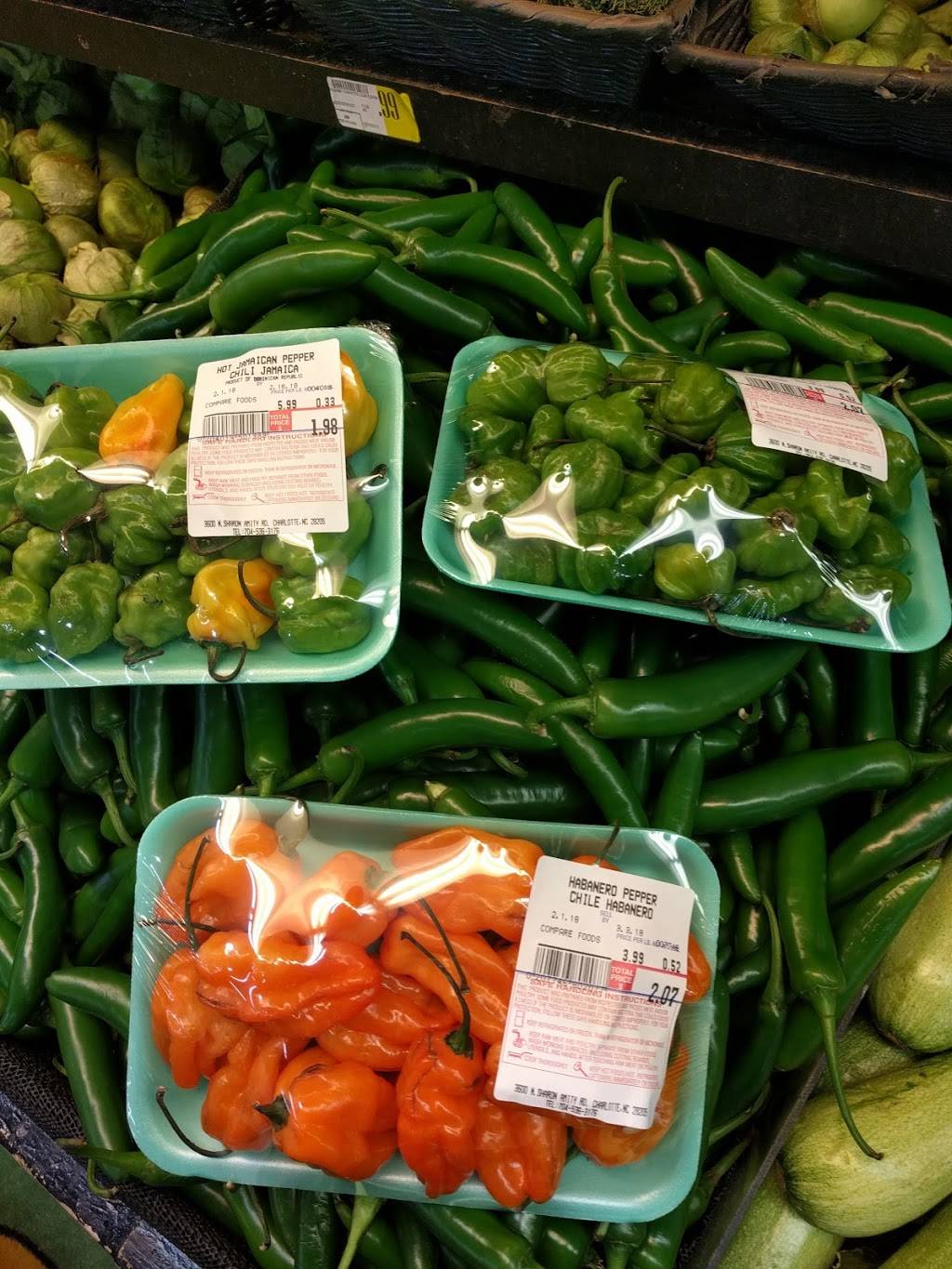 Compare Foods Supermarket | bakery | 3600 N Sharon Amity Rd, Charlotte, NC 28205, USA | 7045363176 OR +1 704-536-3176