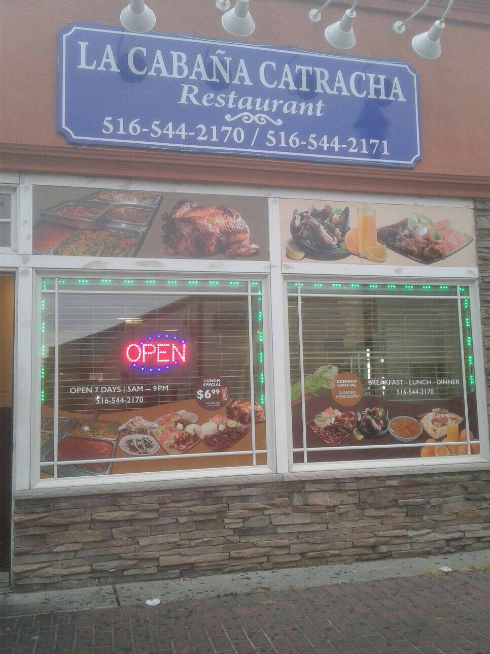Cabana catracha | restaurant | 129 S Main St, Freeport, NY 11520, USA | 5165442170 OR +1 516-544-2170