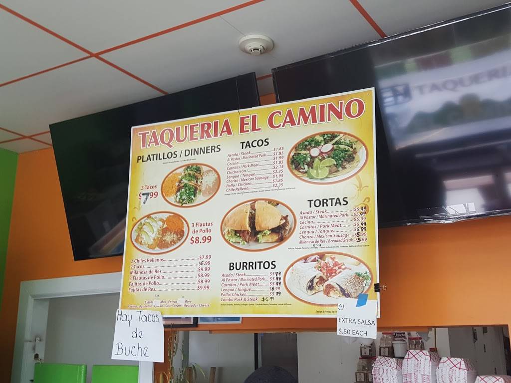 TAQUERIA EL CAMINO | restaurant | 1572 Bloomingdale Rd, Glendale Heights, IL 60139, USA | 6309306289 OR +1 630-930-6289