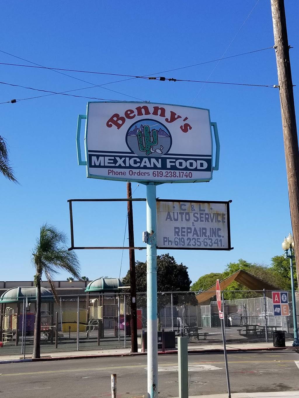 Bennys Mexican Food | restaurant | 1244 30th St, San Diego, CA 92102, USA | 6192381740 OR +1 619-238-1740
