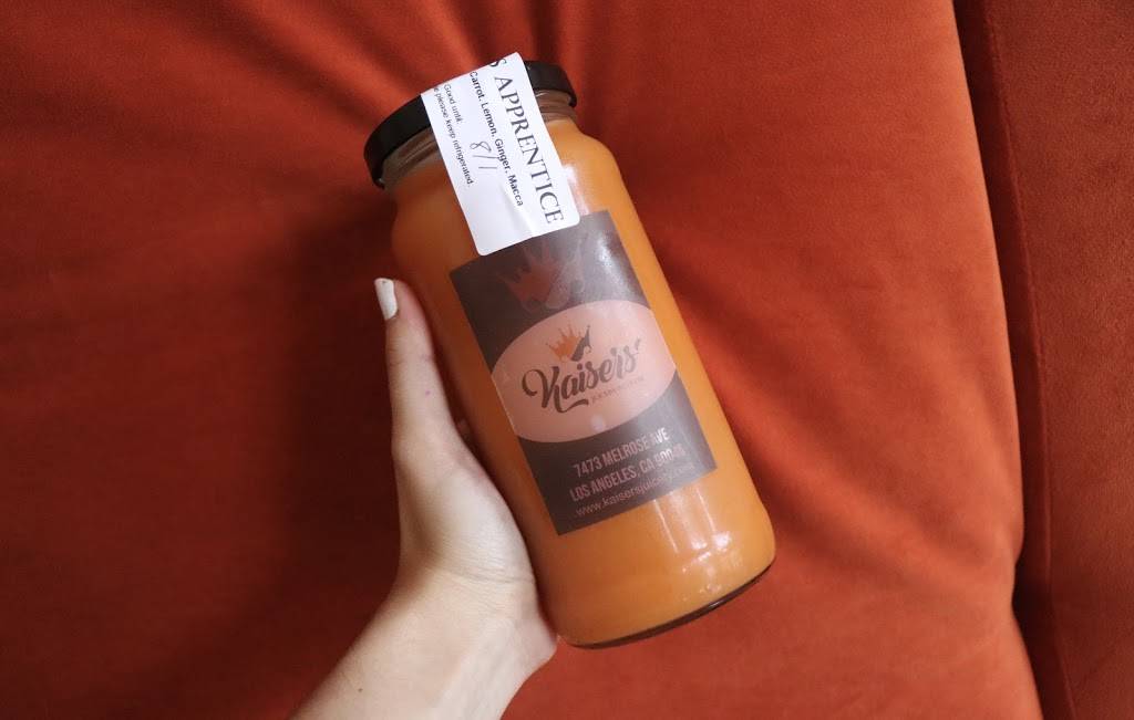 Kaisers Juicery | restaurant | 7473 Melrose Ave, Los Angeles, CA 90046, USA | 3232724981 OR +1 323-272-4981