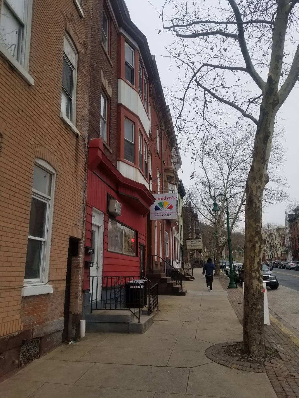 Franklyns Breakfast Burgers & Shakes | restaurant | 1007 Penn St, Reading, PA 19601, USA | 4847555607 OR +1 484-755-5607