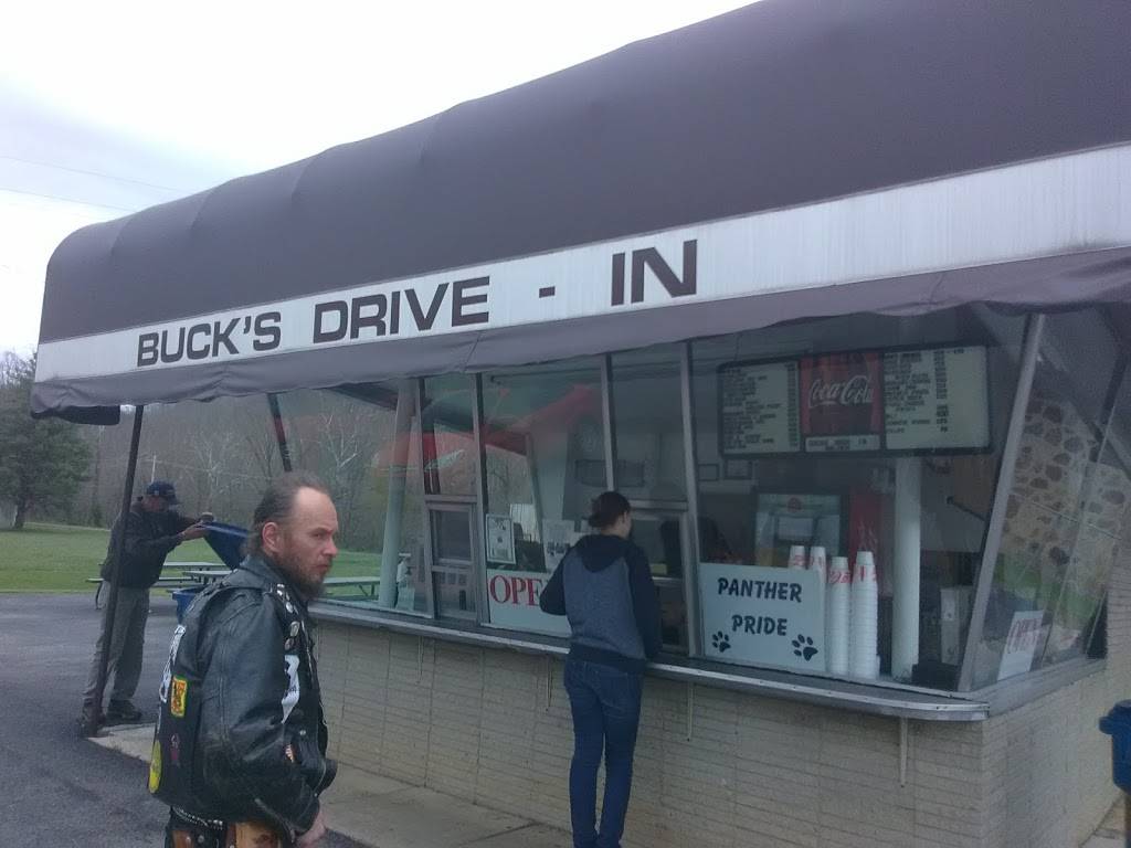 Bucks Drive-In | restaurant | 1212 E Main St, Saltville, VA 24370, USA | 2764967231 OR +1 276-496-7231