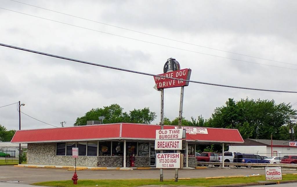 Prairie Dog Drive In Restaurant | restaurant | 1933 E Main St, Grand Prairie, TX 75050, USA | 9722620646 OR +1 972-262-0646