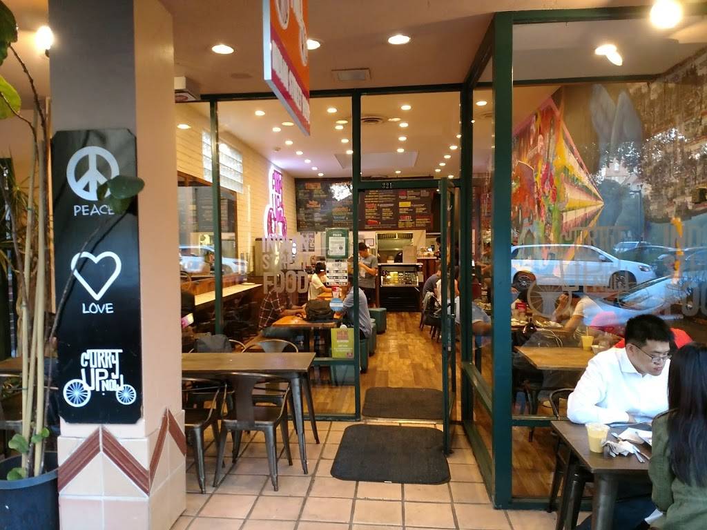 Curry Up Now | restaurant | 321 Hamilton Ave, Palo Alto, CA 94301, USA | 6503004690 OR +1 650-300-4690