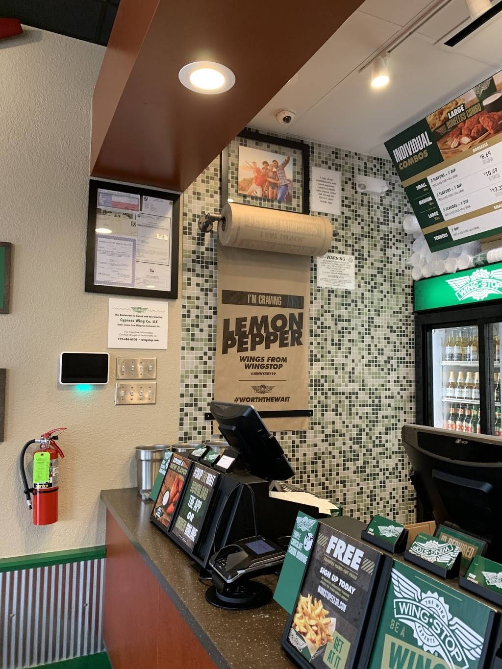 Wingstop | restaurant | 8540 Hwy 6 N, Houston, TX 77095, USA | 8323844772 OR +1 832-384-4772