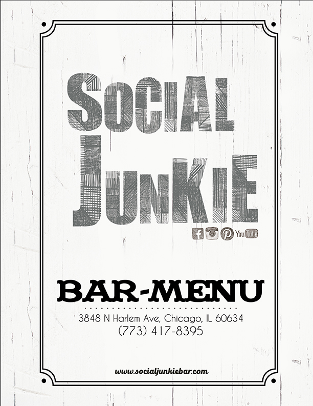 Social Junkie | restaurant | 3848 N Harlem Ave, Chicago, IL 60634, USA | 7734178395 OR +1 773-417-8395
