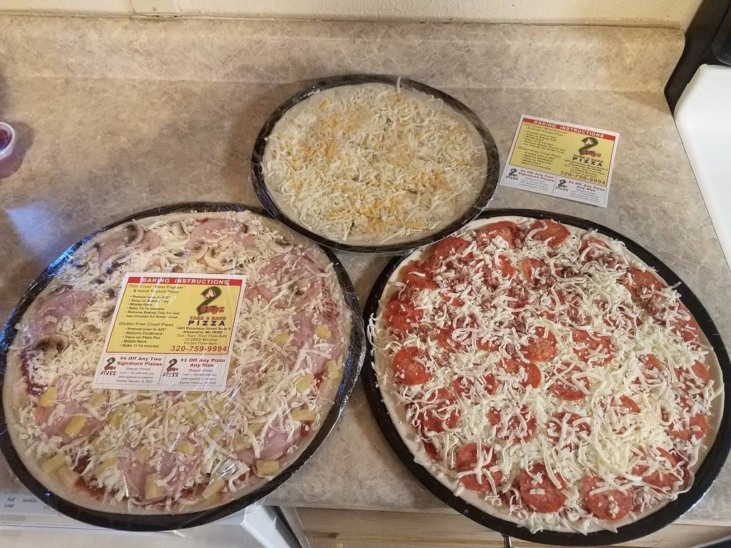 Two Guys Take & Bake Pizza | restaurant | 1405 Broadway St, Alexandria, MN 56308, USA | 3207599994 OR +1 320-759-9994